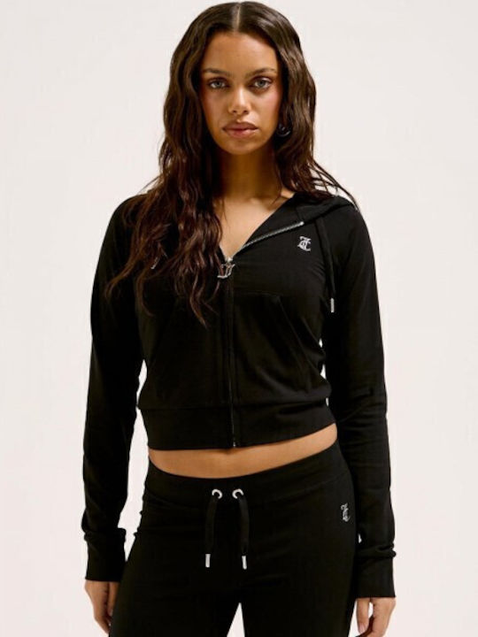 Juicy Couture Women's Sweatshirt Jacket Hooded ...