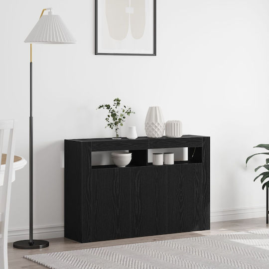 Sideboard Black Walnut 116x30x75cm