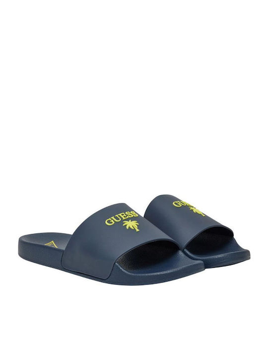 Guess Slapi Bărbați Slides Albăstrii