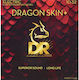 DR Dragon Skin+ Set of Electric Guitar Strings 10 - 52