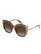 Furla Women's Sunglasses with Brown Frame and Brown Gradient Lens SFU8200 805