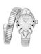 Roberto Cavalli Women's Watch with Silver Metal Bracelet