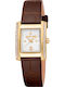 Roberto Cavalli Women's Watch with Brown Leather Strap