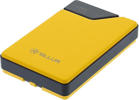 Tellur Външна батерия 10000mAh със Захранване с висока мощност / Бързо зареждане, Жълта