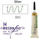 Relief 20ml Decorfin 800 Silber