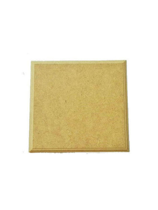 Drew Pearson International Ltd Square Cupboard surface made of MDF 12.3x12.3cm 1pcs