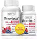 Zenyth Vitamina C pentru Întărirea Sistemului Imunitar, Pielea & Acțiune Antioxidantă 1000mg Rodie 90 capace