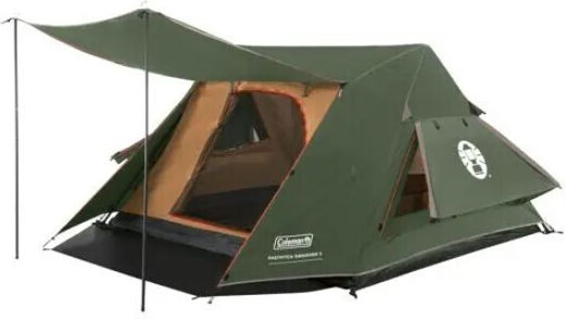 Coleman FastPitch Swagger Camping Tent Khaki 4 Seasons for 3 People 280x250x140cm