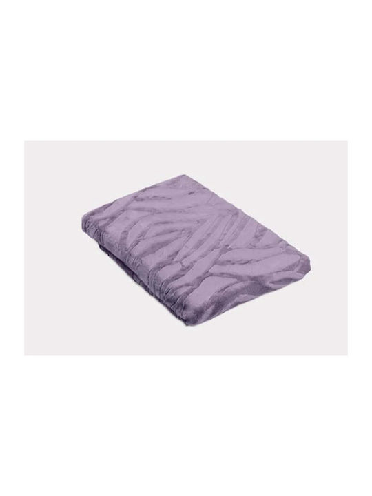 Matex Sawanna Blanket Single 150x200cm Purple
