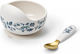Elodie Details Plastic Feeding Set with Anti-Slip White Base 2 Pieces