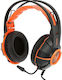 Somic G905 Over Ear Gaming Headset με σύνδεση 3.5mm Πορτοκαλί