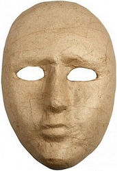 Papier-mâché Mask, 16x23 cm
