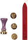 Wax Seal Set Stamps + Red Wax