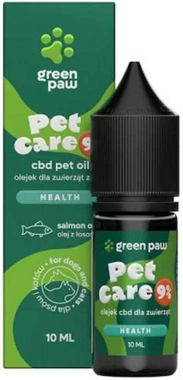 Green Paw Έλαιο Κάνναβης Σκύλου 10ml για Διαχείριση Άγχους & Στρες