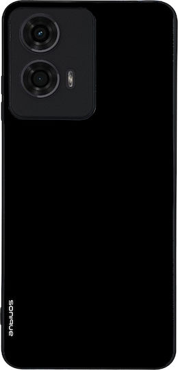 Husă Seria Sonique Colorbloc pentru Motorola Moto G04 4G Moto G04s 4G Moto G24 4G Moto E14 4G Negru