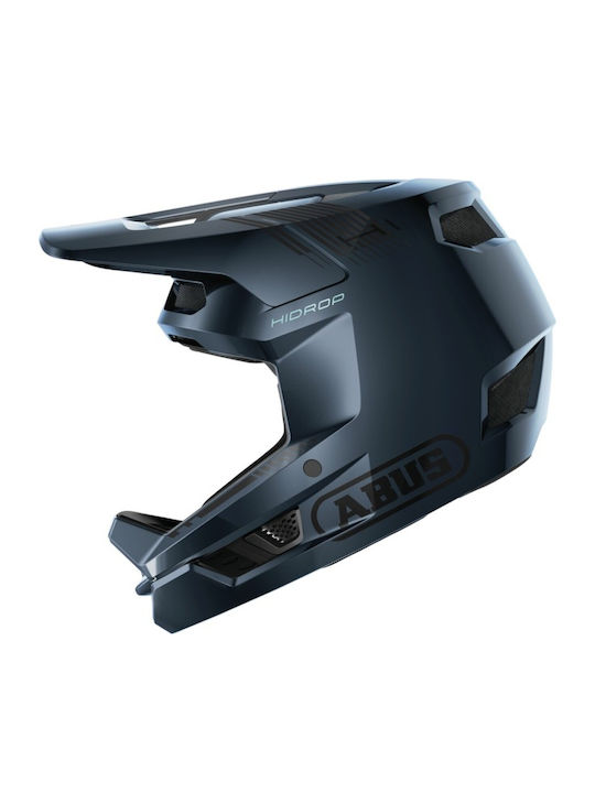 Abus Hidrop Midnight Black-blue Mtb Bicycle Helmet Size Xl