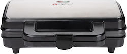 Alpina Appliances 900W για 2 Τοστ Μαύρη