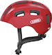 Abus Youn-i 2.0 Blaze Red Bicycle Helmet Kids Size M