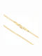 Al'Oro Gold Chain Neck 9K Thin Thickness 2.1mm and Length 60cm
