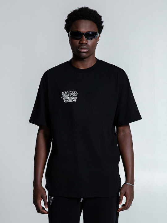 Magic Bee T-shirt Μαυρο