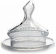 Suavinex Silicone Baby Bottle Teats Medium Flow for 6+ months 2pcs