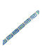 Drandakis Women's Bracelet with design Meander made of Silver