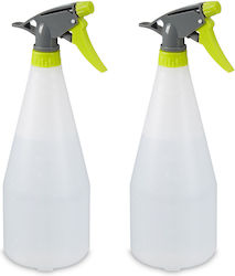 Set 2 Spray Bottles Capacity 1l Relaxdays
