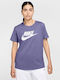 Sportswear Essentials Women's Oversized T-shirt Purple