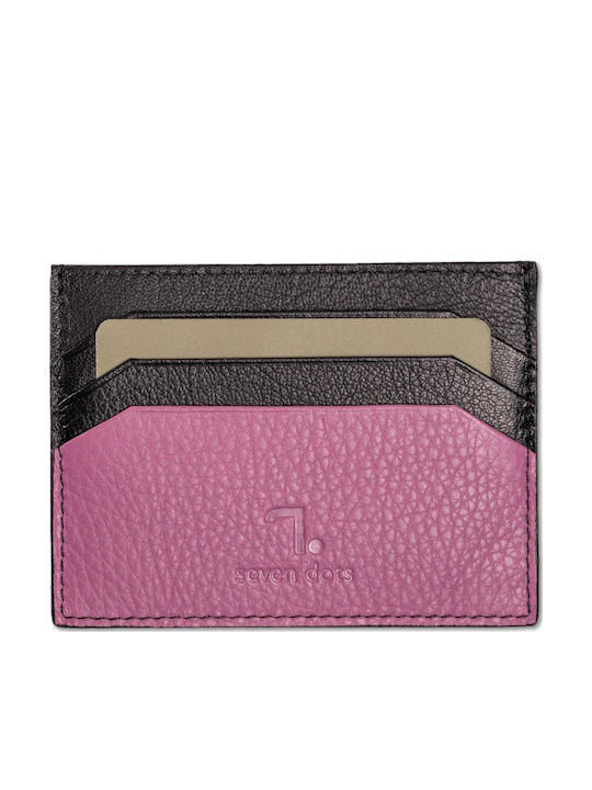 Bologna Small Leather Women's Wallet for Cards Lilac