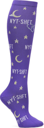 Nurse Mates Calf High Graduated Compression Socks 12-14 mmHg