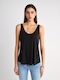 Lena Women's Blouse Sleeveless Black