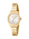 Roberto Cavalli Women's Watch with Gold Metal Bracelet