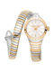 Roberto Cavalli Women's Watch Battery with Gold Stainless Steel Bracelet