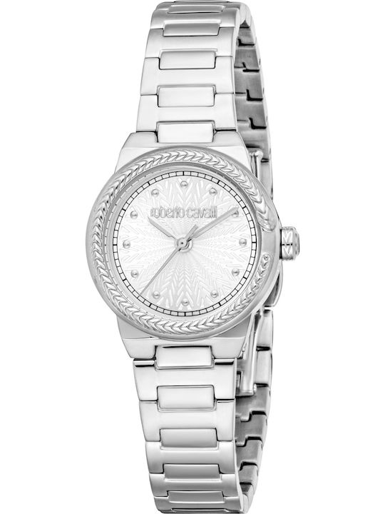 Roberto Cavalli Women's Watch with Silver Metal...