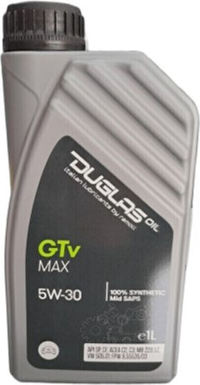 Duglas GTv Max Συνθετικό Λάδι Αυτοκινήτου 5W-30 1lt VLDA060001L