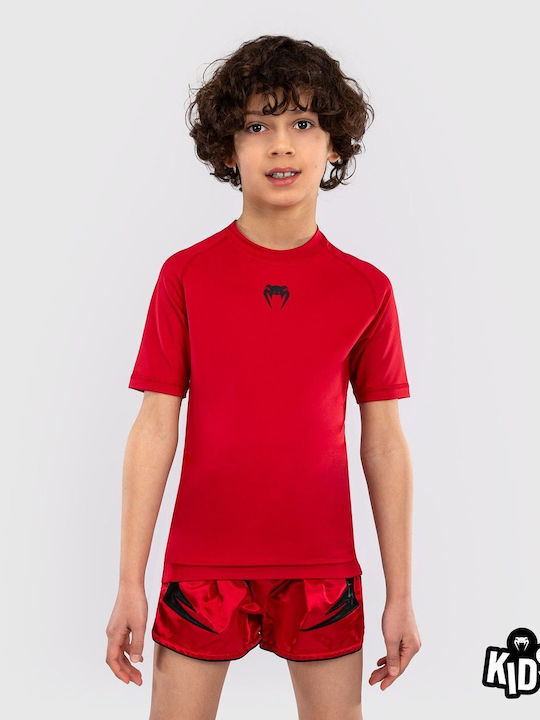 Venum Παιδικό Μαγιό Μπλούζα Cherry Red