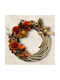Decorative Wreath Warm Orange