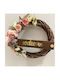 Decorative Wreath Pink Shades Welcome