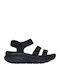 D'Lux Walker Women's Anatomic Sporty Sandals Black