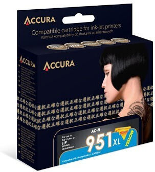 Accura Συμβατό Μελάνι Εκτυπωτή InkJet HP 951XL (CN048AE) Κυανό 1τμχ