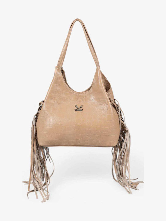Genui Leather Δερμάτινη Γυναικεία Τσάντα Χειρός...