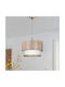 Megapap Barnhart Pendant Light Gold with Socket E27 30x20x70cm