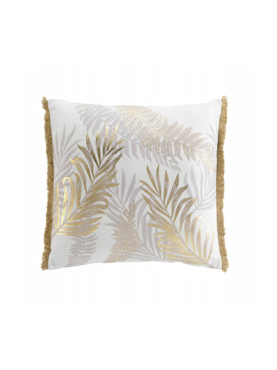 Douceur d'Intérieur Sofa-Kissen Mit Gold 50x50cm
