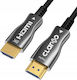 Claroc HDMI 2.1 Кабел HDMI мъжки - HDMI мъжки 5м Черен