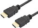 Accura HDMI 2.0 Premium High Speed 4K 60Hz HDR Kabel HDMI-Stecker - HDMI-Stecker 10m Schwarz