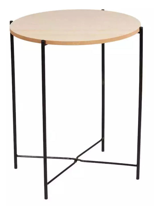 Tisch für kleine Außenbereiche Stabil Natural 43x43x51cm