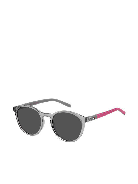 Tommy Hilfiger Unisex Sunglasses with Gray Plas...