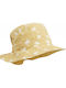 Liewood Kids' Hat Bucket Fabric Palms Jojoba Yellow