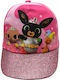 Gift-Me Kids' Hat Jockey Fabric Pink