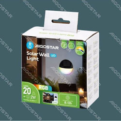 Aigostar Wall Mounted Solar Light 2W 20lm Aigostar Wall Mounted Solar Light 2W 20lm